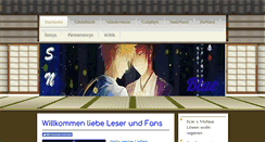 Desktop Screenshot of bluewolf-narutoyaoi.net