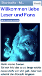 Mobile Screenshot of bluewolf-narutoyaoi.net